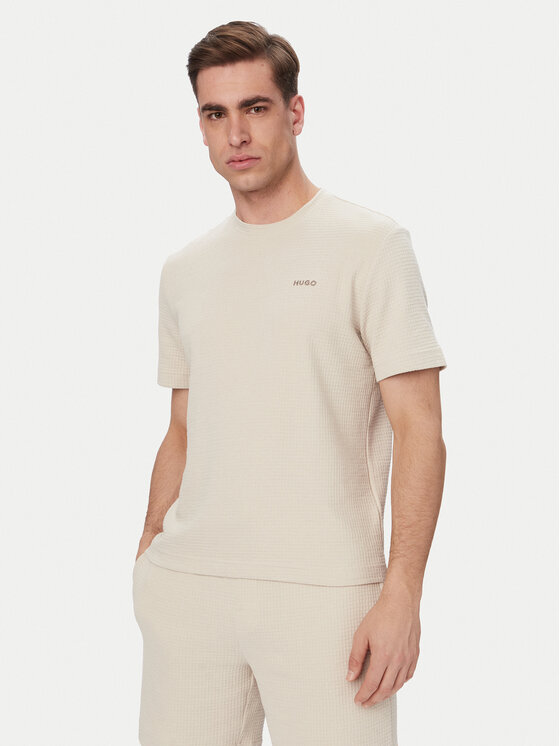 HUGO HUGO Camiseta Austin 50532011 Beige claro Regular Fit