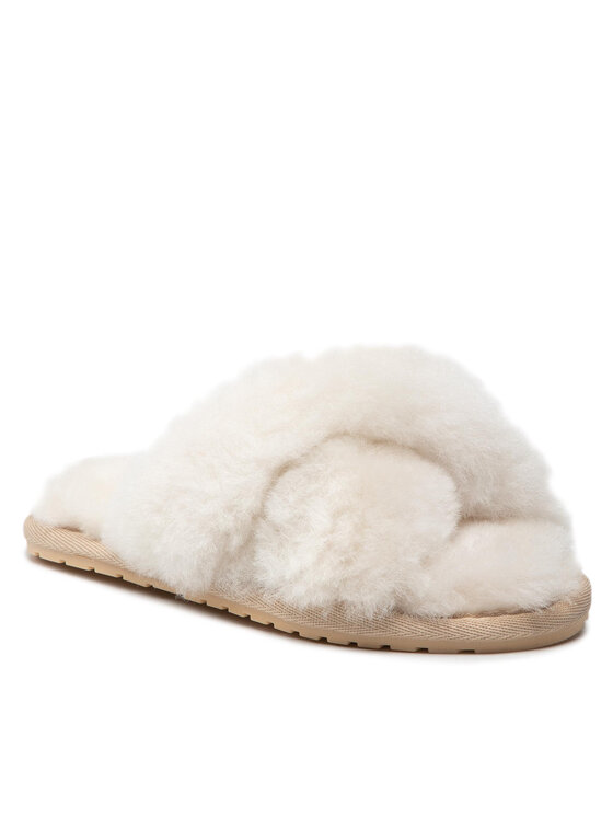 EMU Australia Pantuflas EMU Australia Mayberry Teens T12176 Blanco