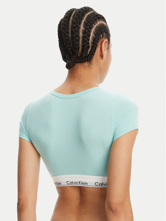 Calvin Klein Underwear Calvin Klein Underwear Marškinėliai LV00QF7213 Žalia Slim Fit