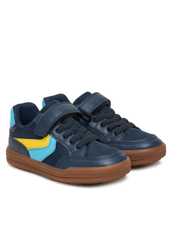 Geox Tenisice Geox J Arzach Boy J454AA 0FU54 CF44D S Tamnoplava