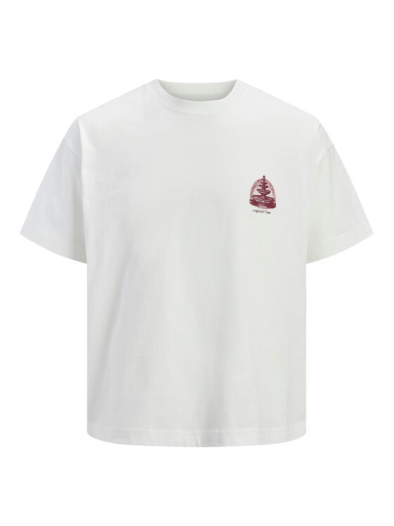 Jack & Jones Jack & Jones Camiseta Maine 12291780 Blanco Regular Fit