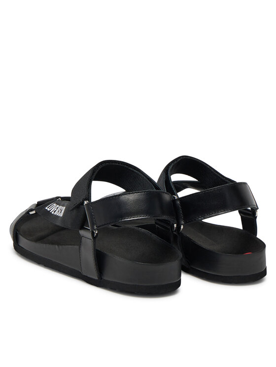 LOVE MOSCHINO Босоніжки LOVE MOSCHINO JA16263G0MIA0000 Чорний