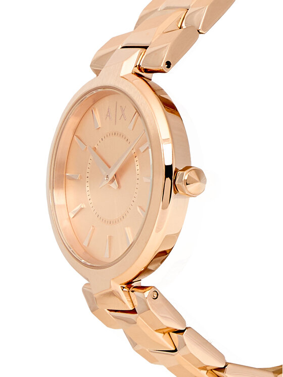 Armani Exchange Годинник Armani Exchange Audelle AX4408 Рожеве золото