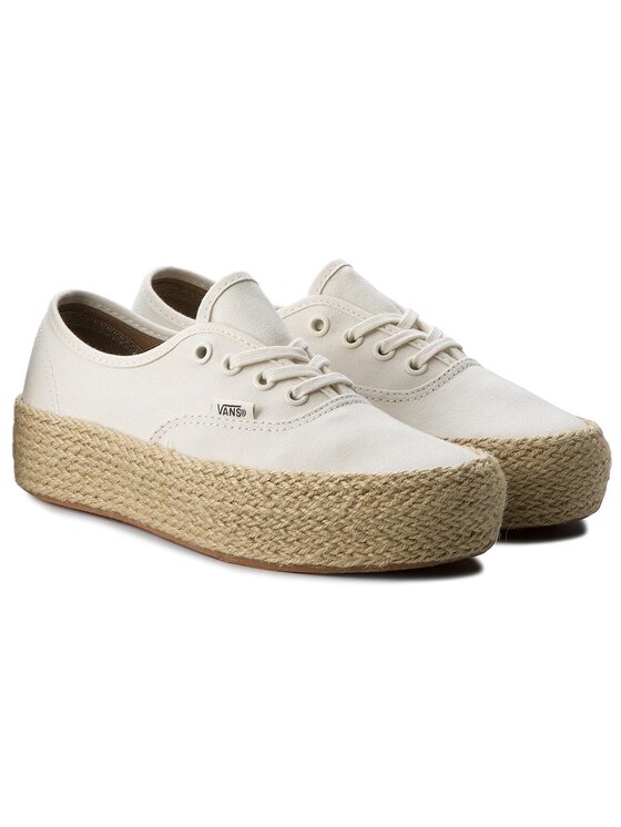 Vans Alpargatas Vans Authentic Platfor VN0A3NAQFS8 Beis