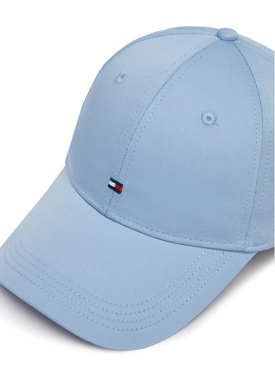 Tommy Hilfiger Шапка с козирка Tommy Hilfiger Flag Cotton 6 AM0AM13008 Син