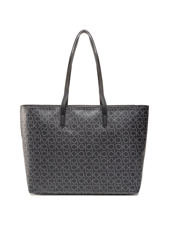 Calvin Klein Kabelka Calvin Klein Shopper Md K60K607427 Čierna