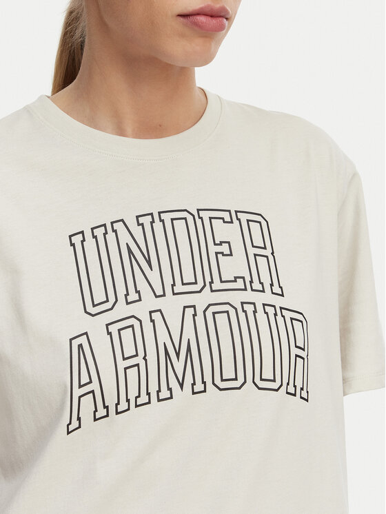 Under Armour Under Armour Camiseta Ua Rival Campus 6007883 Écru Oversize
