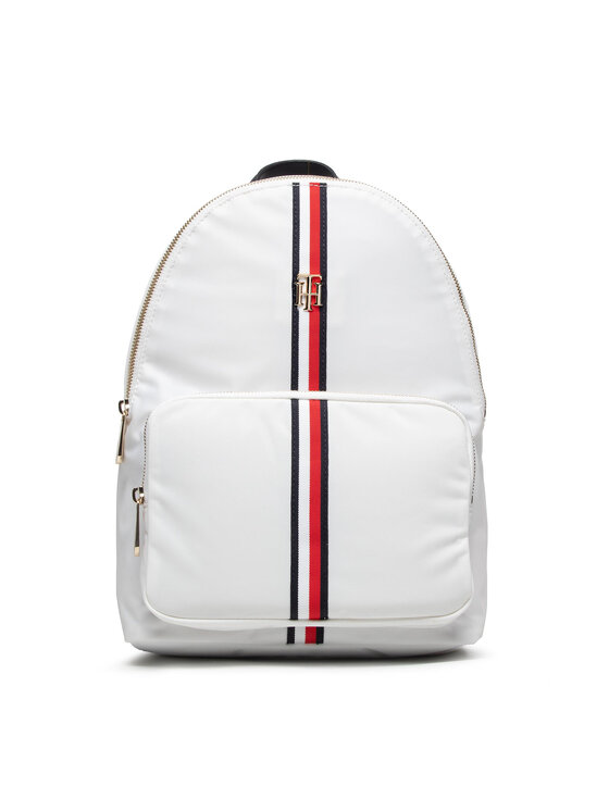 Tommy Hilfiger Zaino Tommy Hilfiger Poppy Backpack Corp AW0AW11338 Bianco