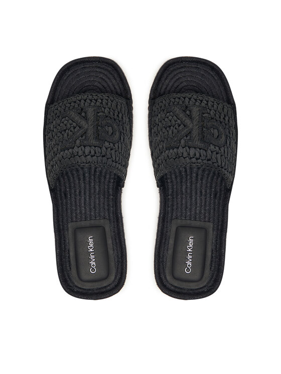 Calvin Klein Espadrilky Calvin Klein Ebeth HW0HW02895 Čierna