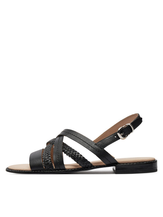 Caprice Sandále Caprice 9-28100-42 Čierna