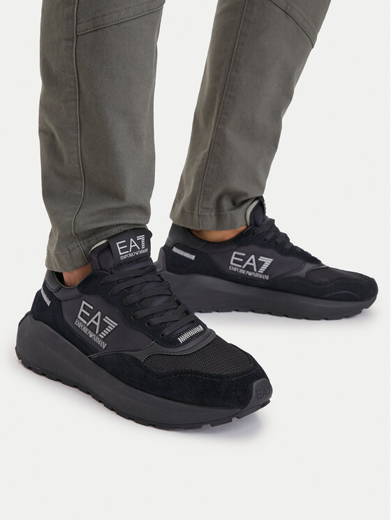 EA7 Emporio Armani Сникърси EA7 Emporio Armani 7X000341 AF18616 MZ186 Черен