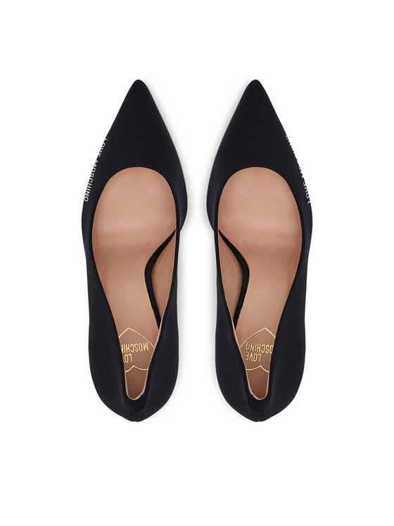 LOVE MOSCHINO Szpilki LOVE MOSCHINO JA10299G1NIM000040 Czarny