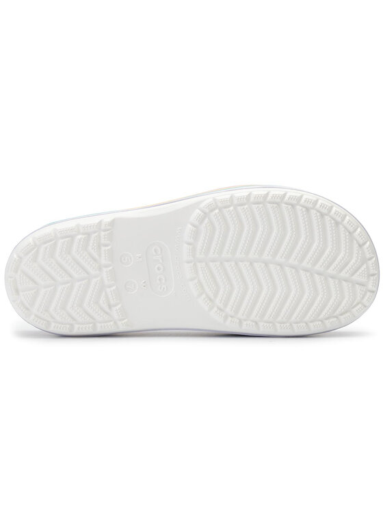 Crocs Şlapi Crocs Cb Platform Bld Color Slide 205693 Alb