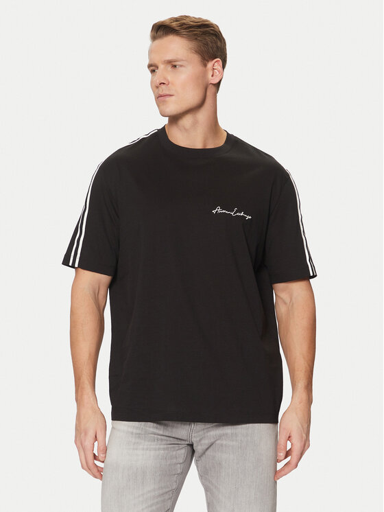 Armani Exchange Armani Exchange Футболка 8NZTSG ZJ9AZ 1200 Чорний Regular Fit