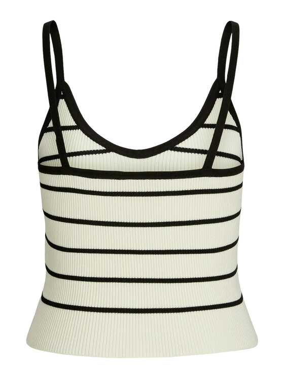 JJXX JJXX Marškinėliai Esther 12255237 Écru Slim Fit