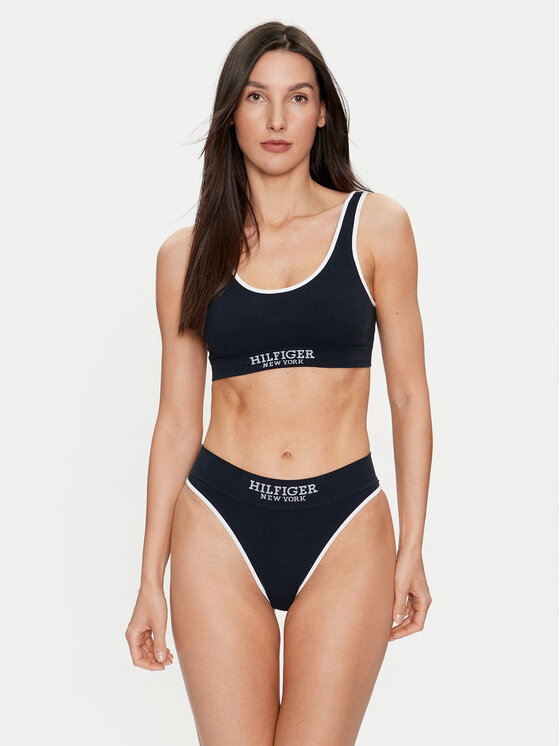Tommy Hilfiger Tommy Hilfiger Σουτιέν τοπ UW0UW05217 Σκούρο μπλε
