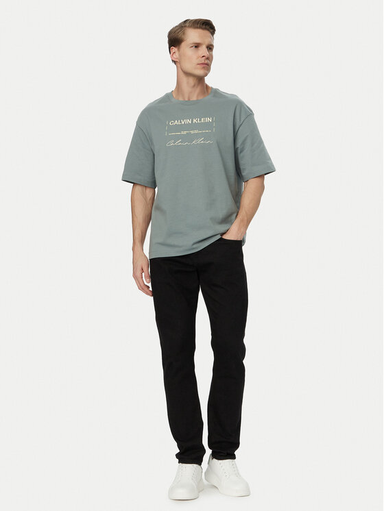 Calvin Klein Jeans Calvin Klein Jeans Camiseta LV04RE827G Gris Regular Fit