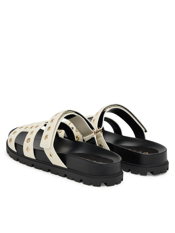 Guess Шльопанці Guess FLPFAS ELE03 Écru