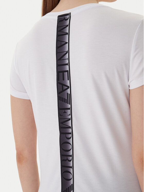 EA7 Emporio Armani EA7 Emporio Armani Camiseta 7W000673 AF12945 U0002 Blanco Slim Fit