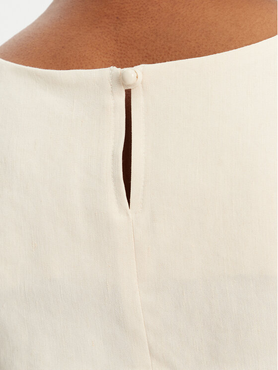 Marella Marella Top Terni 2513161055 Écru Regular Fit