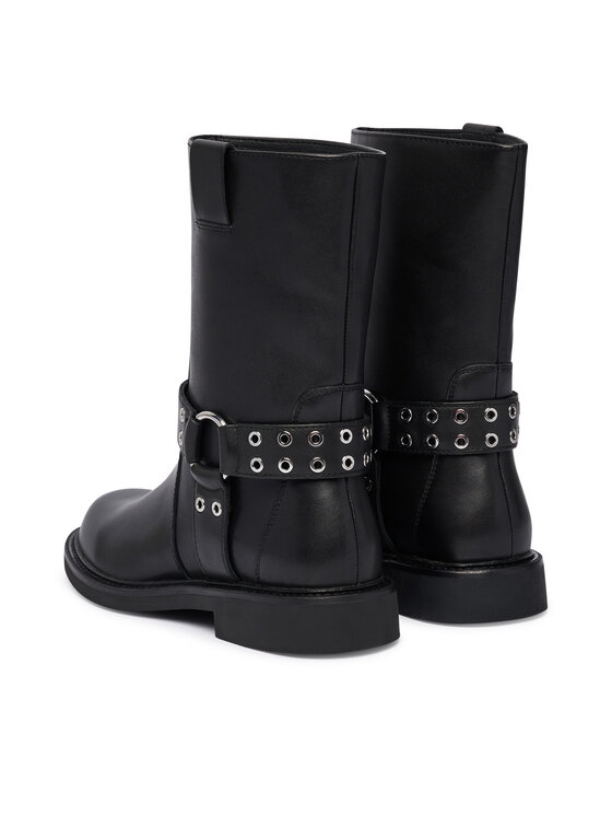 Karl Lagerfeld Jeans Botine Karl Lagerfeld Jeans Sadie KL47466 Negru