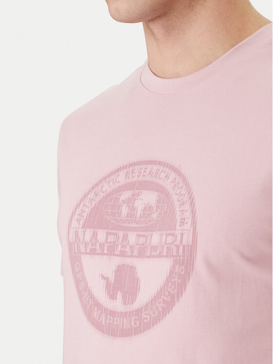 Napapijri Napapijri Camiseta S-Mahsa NP0A4FZB Rosa Regular Fit
