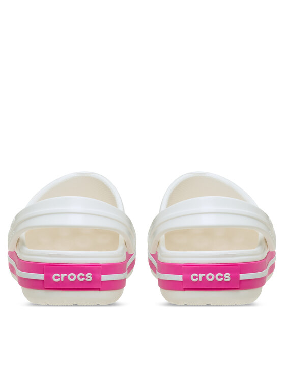 Crocs Шльопанці Crocs Crocband Clog K 207006 Білий