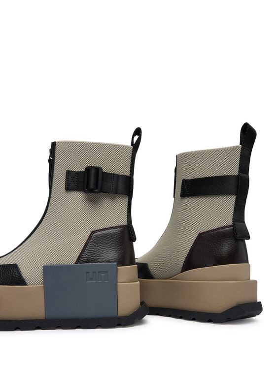 United Nude Botki United Nude Roko Bootie III 11044161165 Brązowy ciemny
