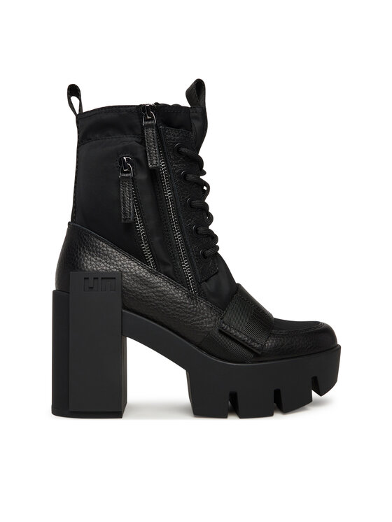 United Nude Черевики United Nude Grip Combat Mid 1096201165 Чорний