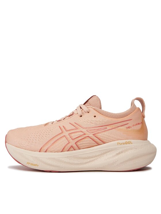Asics Маратонки за бягане Asics Gel-Nimbus 25 1012B356 Розов