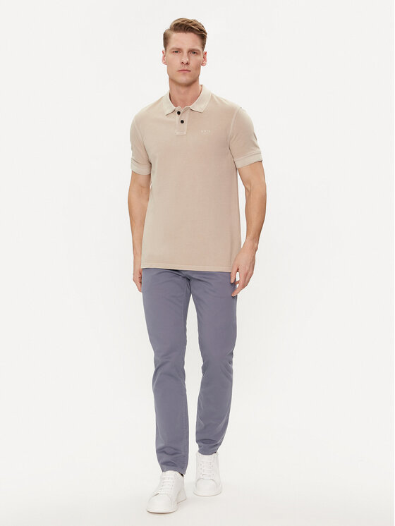 BOSS Boss Polo majica Prime 50507813 Bež Regular Fit
