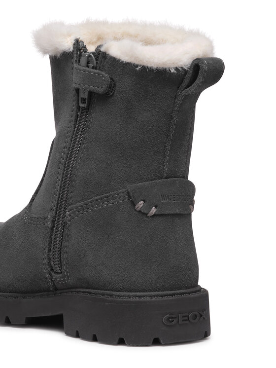 Geox Čižmy Geox J Shaylax Girl Wpf J46EYA 00022 C9002 S Sivá