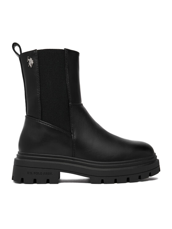 U.S. Polo Assn. Ботильйони U.S. Polo Assn. EO-SVETA003W/GYE1 Чорний