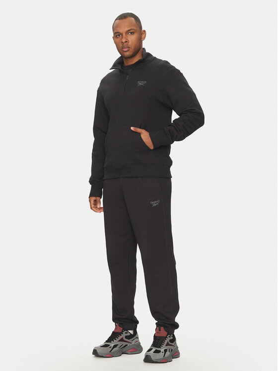 Reebok Reebok Majica dugih rukava 100214081 Crna Regular Fit