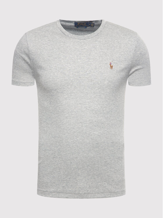 Polo Ralph Lauren Polo Ralph Lauren Футболка 710740727012 Сірий Slim Fit