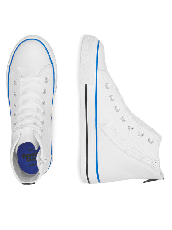 Donald Duck Modne superge Donald Duck CS-SS24-345DDON Bela