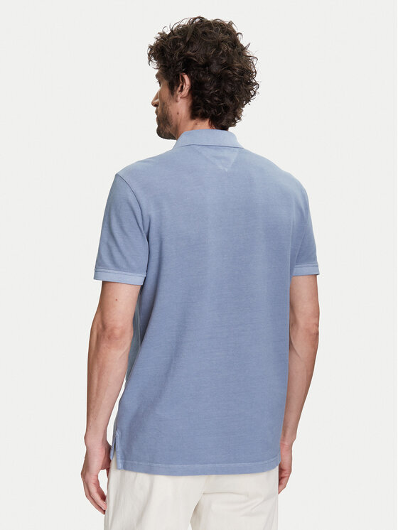 Tommy Hilfiger Tommy Hilfiger Polo MW0MW34757 Plava Regular Fit
