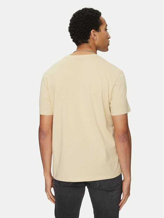 HUGO HUGO Футболка Dulivio 50467556 Бежевий Regular Fit