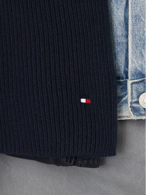 Tommy Hilfiger Sciarpa Tommy Hilfiger Flag AM0AM12847 Blu scuro