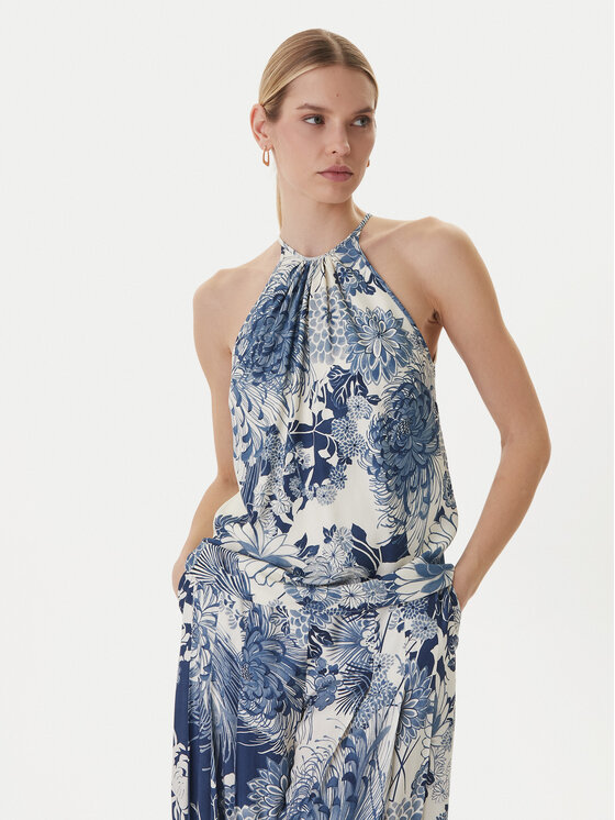 Guess Guess Топ W6GHA2 W2463 Голубий Regular Fit