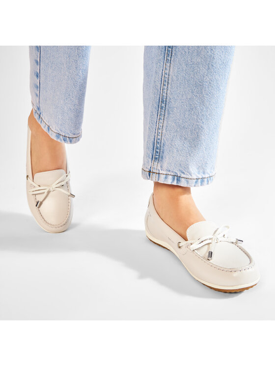 Geox Mokasini Geox D Vega Moc B D92DNB 043BC C1002 Bela