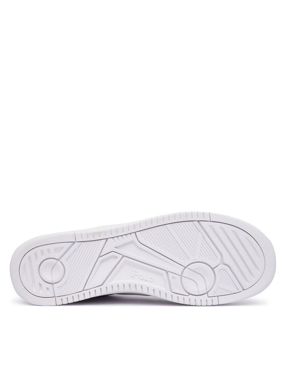 Polo Ralph Lauren Sneakersy Polo Ralph Lauren Master Ct Sig 809P17938001 Biela