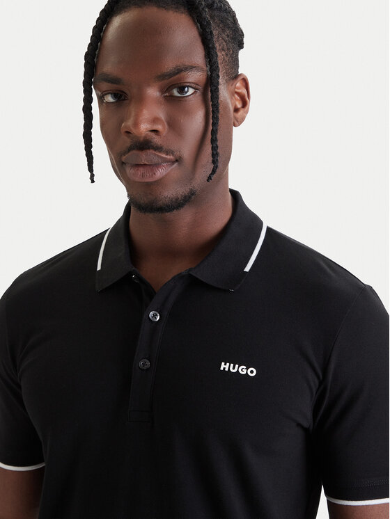 HUGO HUGO Polo Dinoso222 50467344 Negro Slim Fit