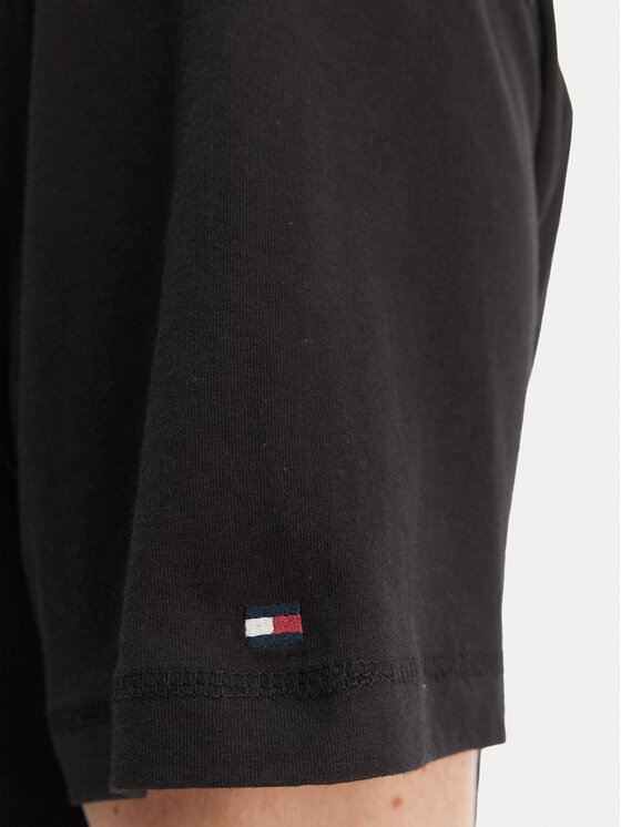 Tommy Hilfiger Tommy Hilfiger Camiseta UM0UM03643 Negro Regular Fit