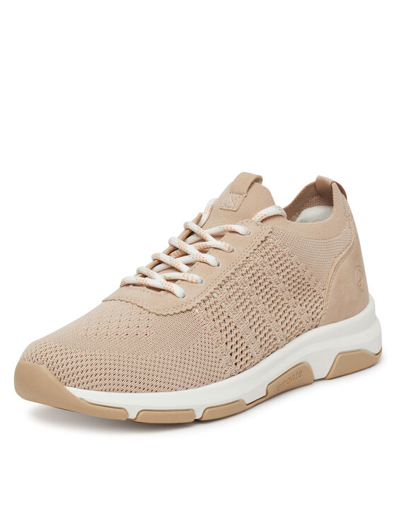 Remonte Sneakersy Remonte D1S05-31 Beżowy