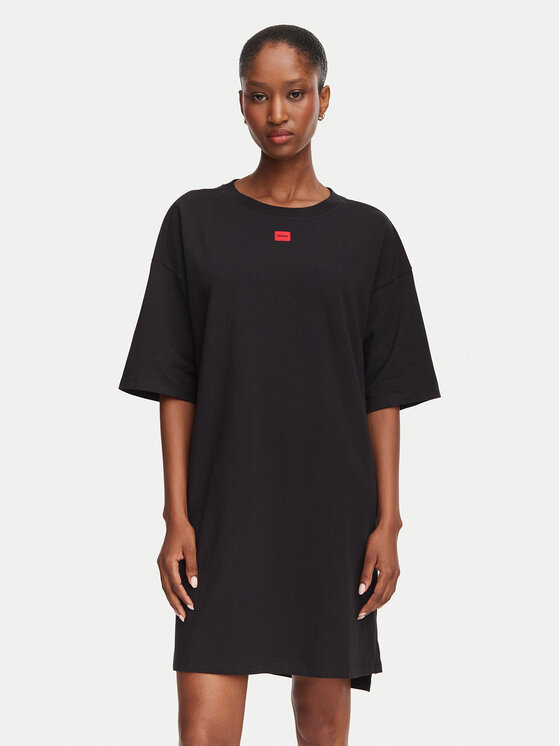 HUGO HUGO Camisón Nite 50566619 Negro Relaxed Fit