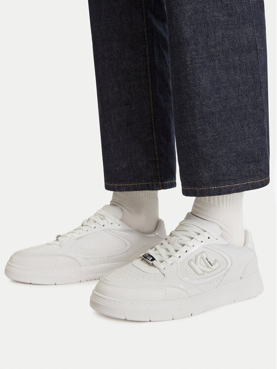 KARL LAGERFELD Sneakersy KARL LAGERFELD KL63025 Biały