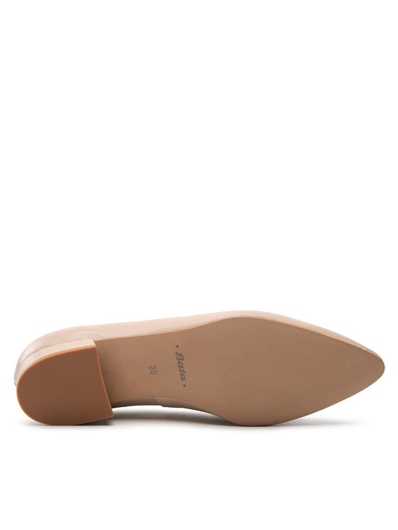 Bata Półbuty Bata 5268611 Beżowy