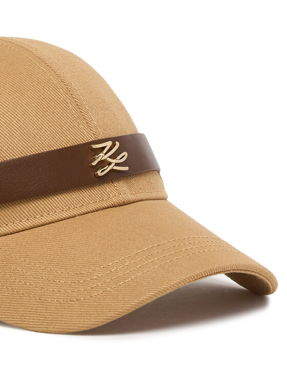 KARL LAGERFELD Šiltovka KARL LAGERFELD B1W33010 Béžová