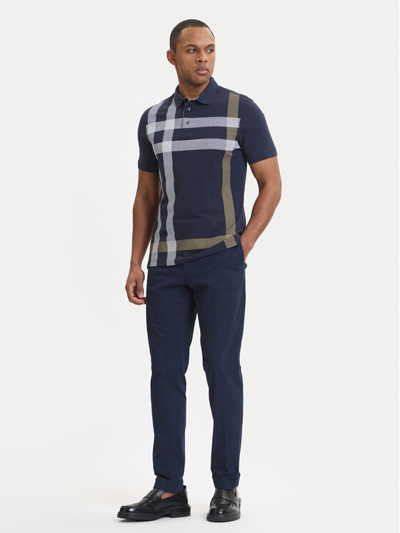 Barbour Barbour Polo marškinėliai Blaine MML1117NY94 Tamsiai mėlyna Regular Fit